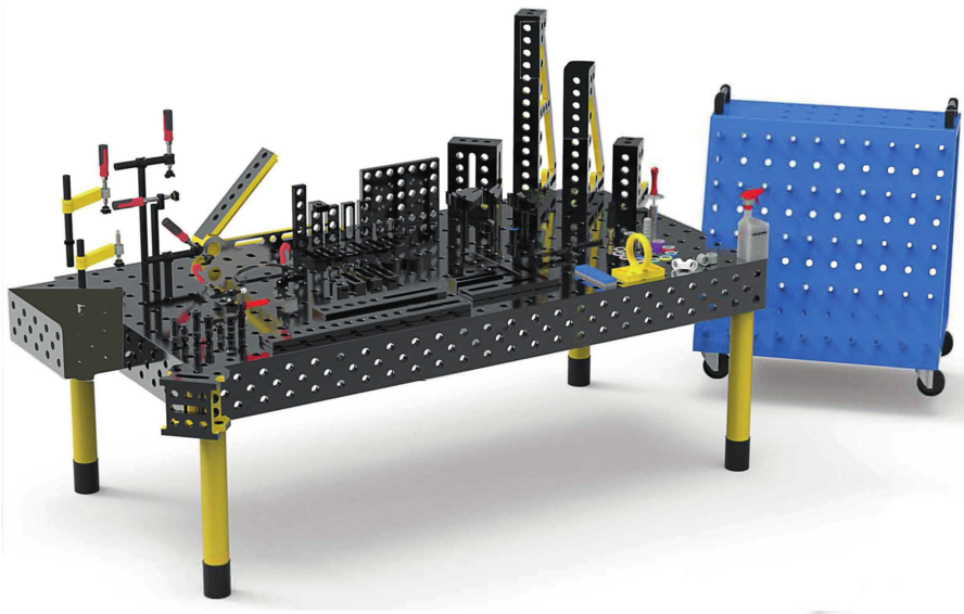 New Weld Table Schweisstische Standardlochung